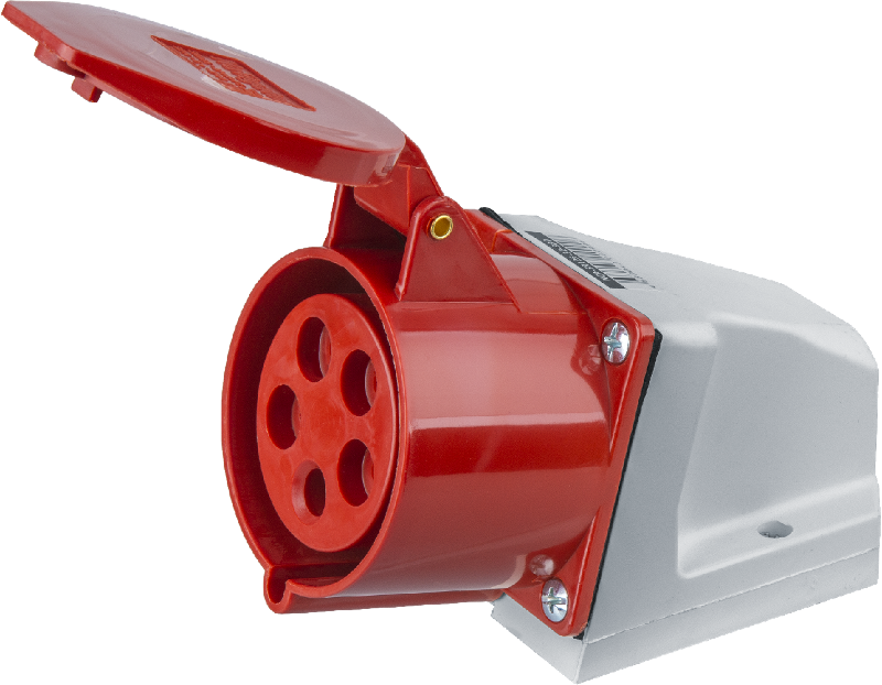 Розетка 14 299 NCA-SR125-32-380 стационарная наружная 32А 3P+N+PE IP44