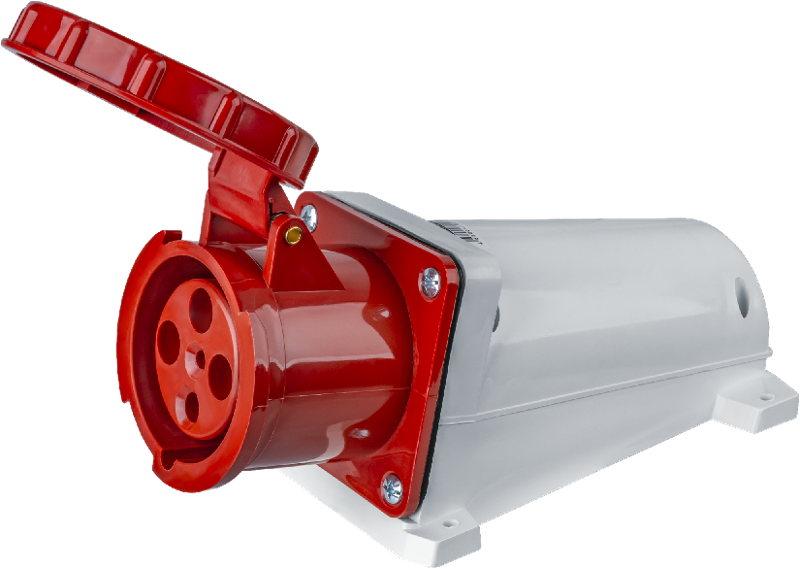 Розетка 14 301 NCA-SR134-63-380 стационарная наружная 63А 3P+PE IP54