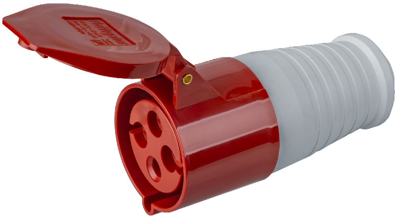 Розетка 14 307 NCA-SR224-32-380 переносная 32А 3P+PE IP44