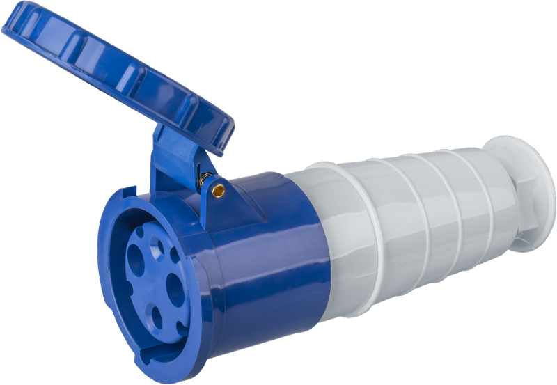 Розетка 14 309 NCA-SR233-63-220 переносная 63А 2P+PE IP54