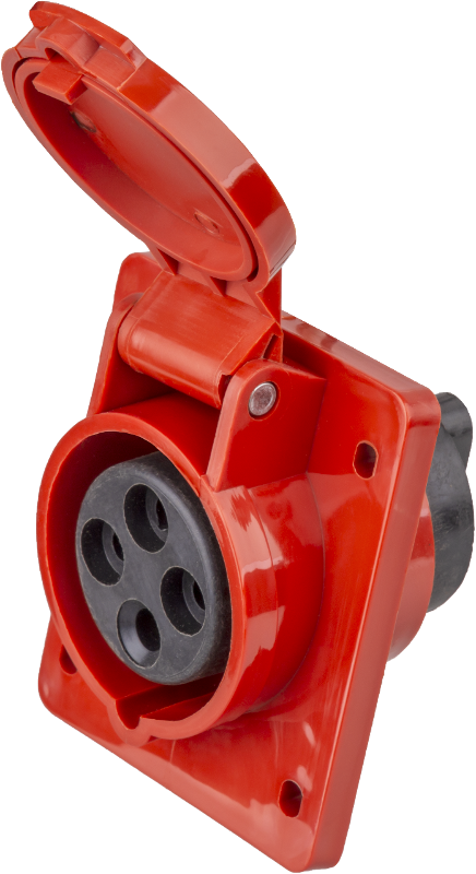 Розетка 14 313 NCA-SR414-16-380 стационарная скрытая 16А 3P+PE IP44