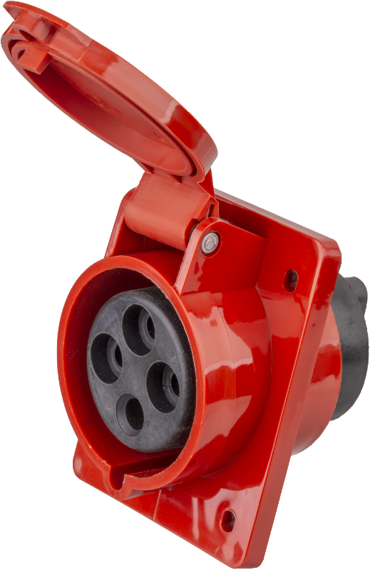 Розетка 14 316 NCA-SR424-32-380 стационарная скрытая 32А 3P+PE IP44