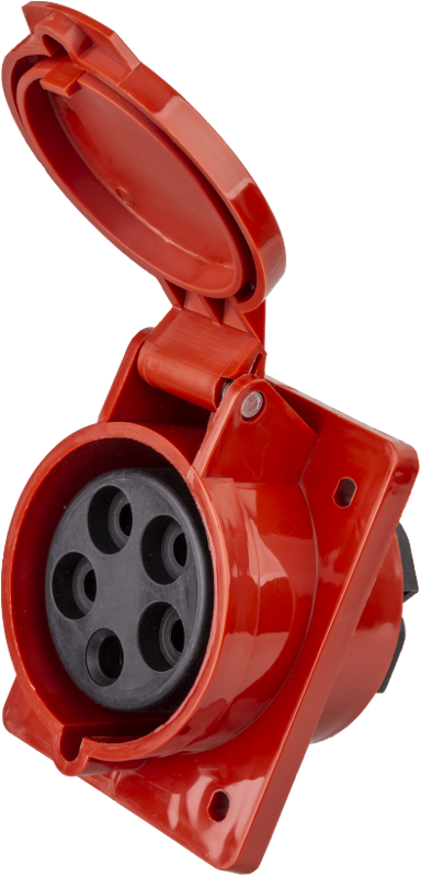 Розетка 14 317 NCA-SR425-32-380 стационарная скрытая 32А 3P+N+PE IP44