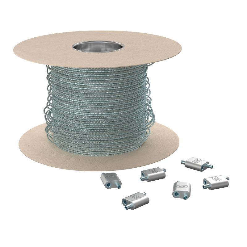 Комплект QWT 1.5 Set 1 G 1,5х25000 с 20 тросовыми фиксаторами ( QWT 1.5 Set 1 G 1,5х25000 )