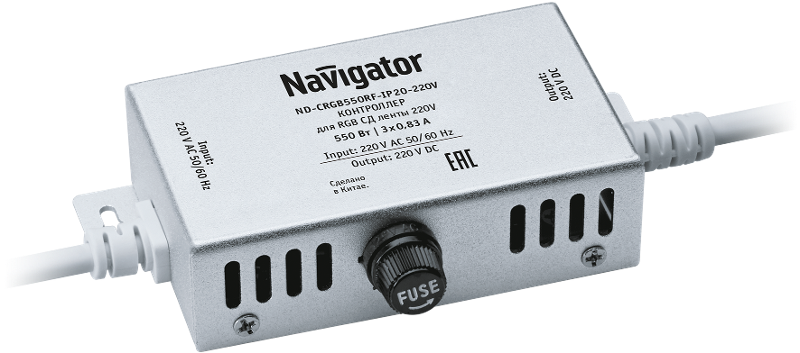 Контроллер 14 523 ND-CRGB550RF-IP20-220V