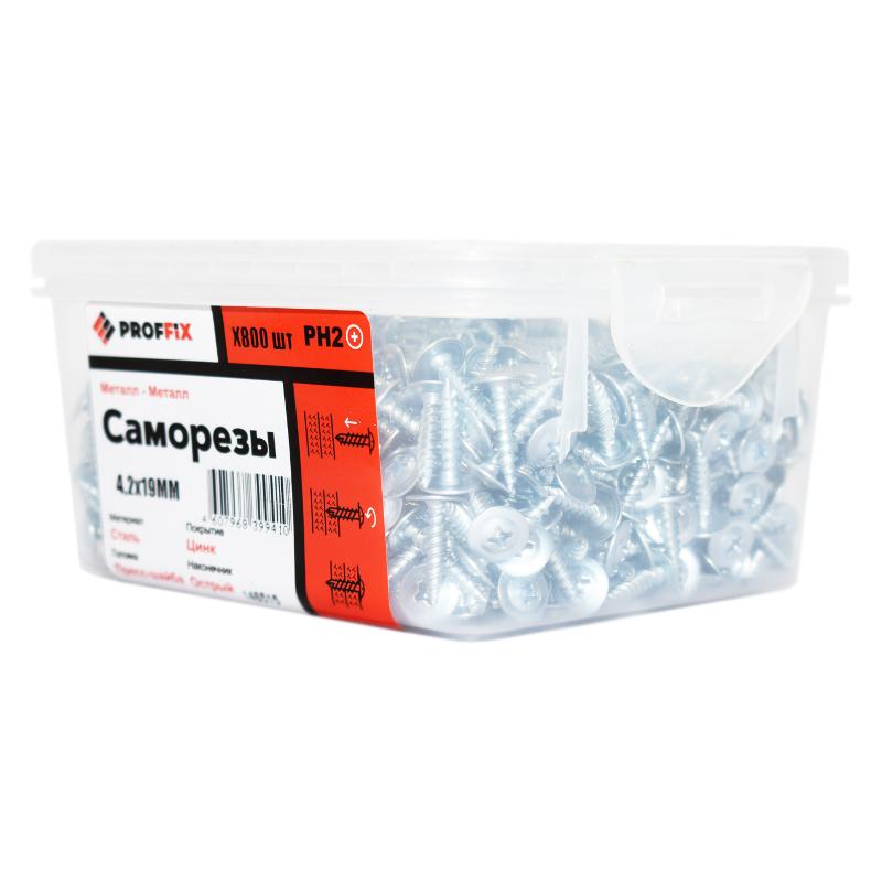 Саморез СММ 4,2х19 усиленный (TWN) (800 шт) - контейнер