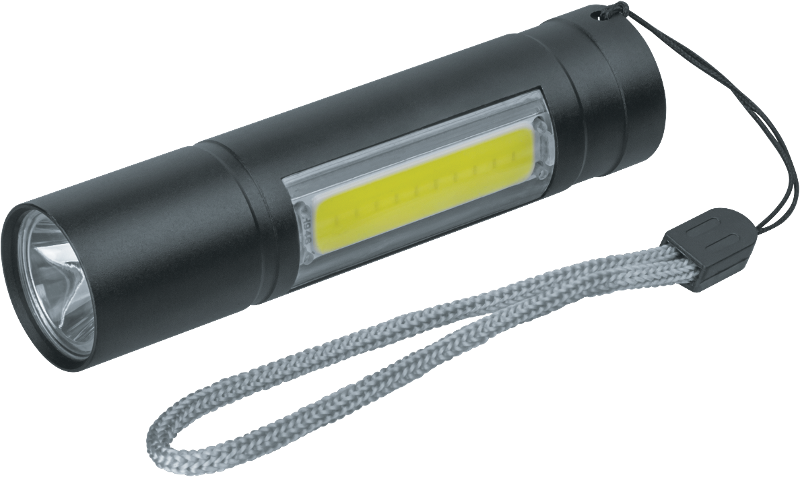 Фонарь-брелок 14 662 NPT-KC06-ACCU брелок.алюм.1LED(1Вт)+1СOB LED(3Вт),3 реж