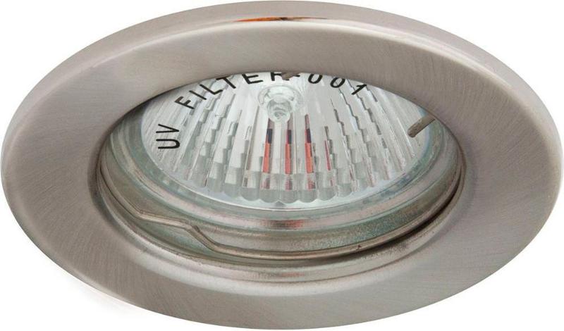 Светильник точечный встраиваемый под лампу DL10/DL3201 MR16 50W G5.3 титан