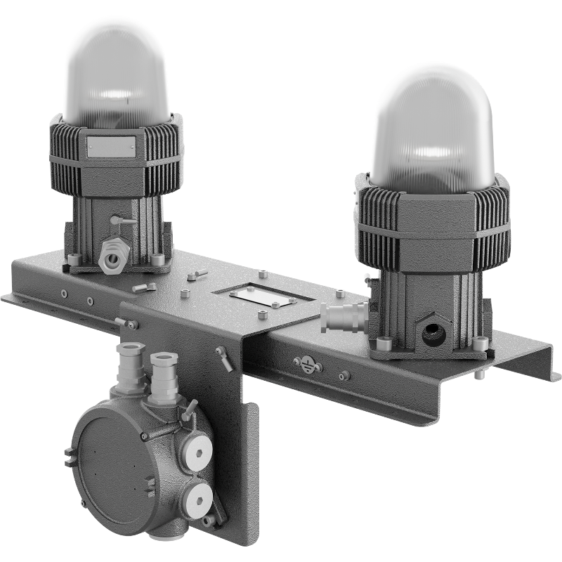 FLASH LED Ex AWLL(B)-220R/D заградительный огонь