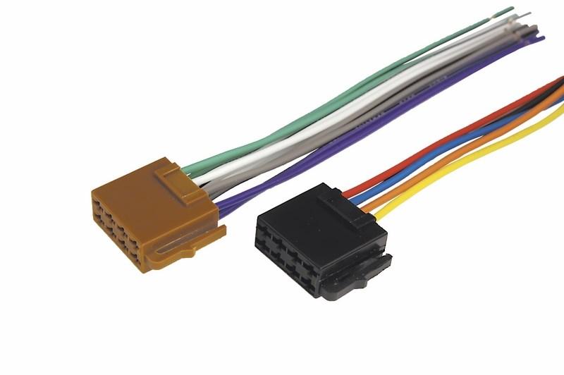 Разъемы для автомагнитол «Евро» ISO 2 гнезда акустика+питание