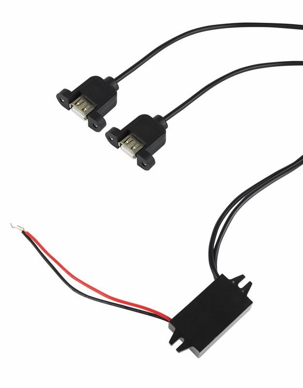 Адаптер DC 12 V-2xUSB-A 5 V 3 A
