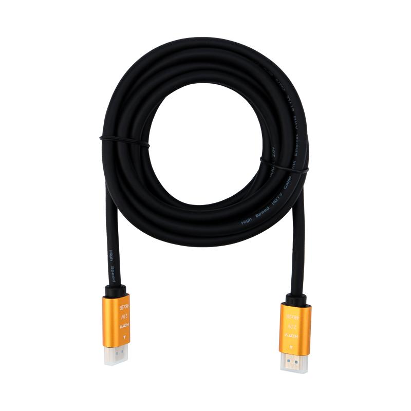 Кабель REXANT HDMI - HDMI 2.0 длина 3 метра (GOLD)