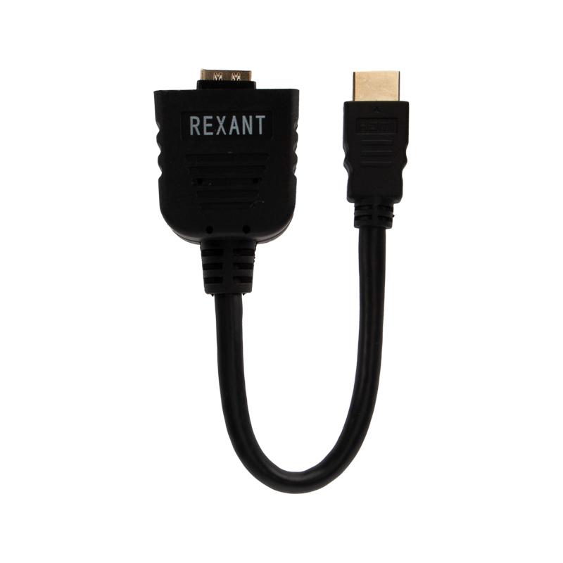 Переходник штекер HDMI - 2 гнезда HDMI, провод