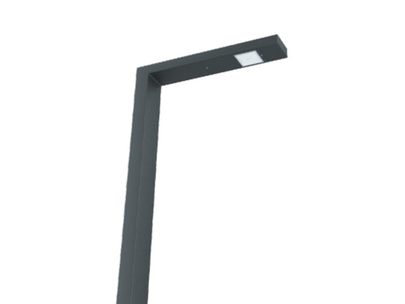 Осветительный комплекс POKER LED 35W DW 740 RAL9005 L-SHAPE 4M (в комплекте ЗДФ)