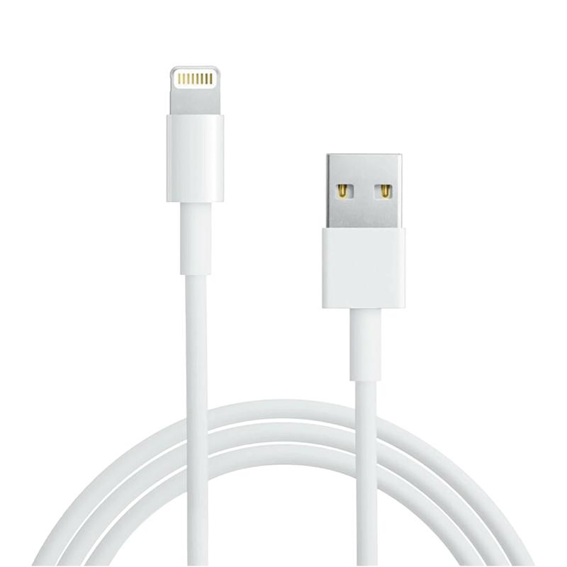 USB кабель для iPhone 5/6/7 моделей ОРИГИНАЛ (чип MFI) 1 м белый