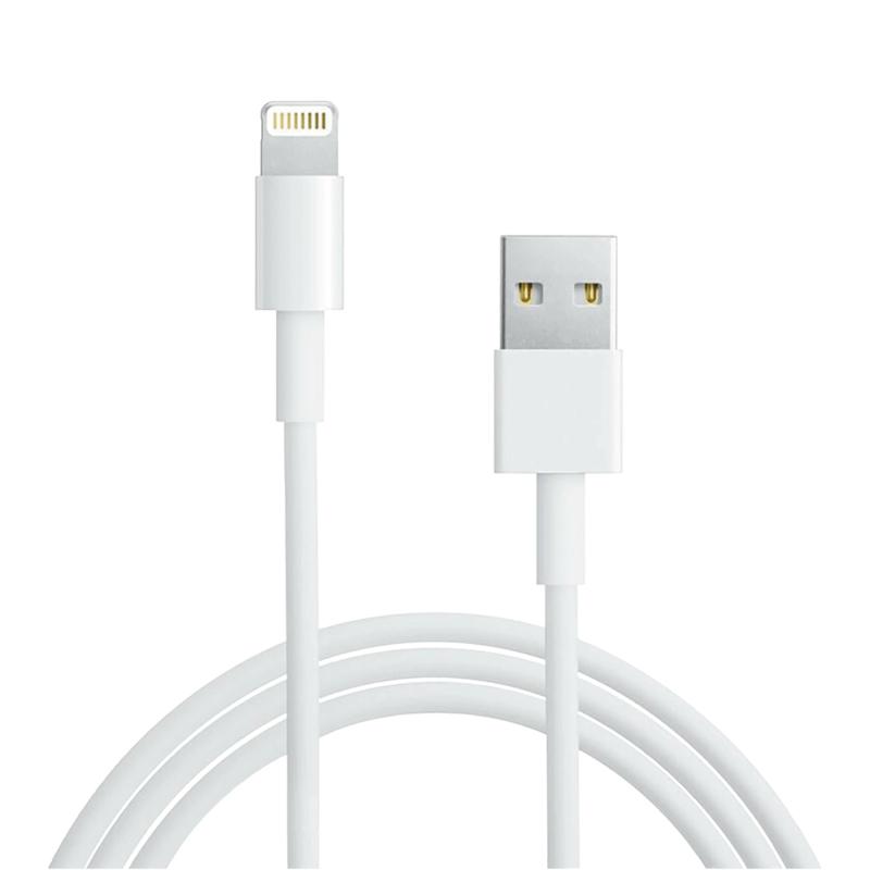 USB кабель для iPhone 5/6/7 моделей шнур 1 м белый
