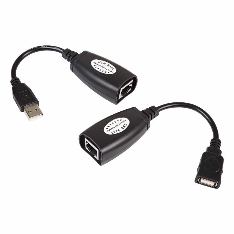 USB удлинитель по витой паре (8p8c)