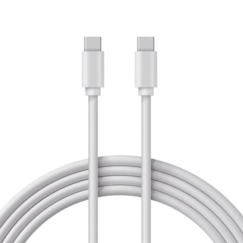 Кабель Type-C - Type-C PD 45W/1m/PVC/white/ REXANT