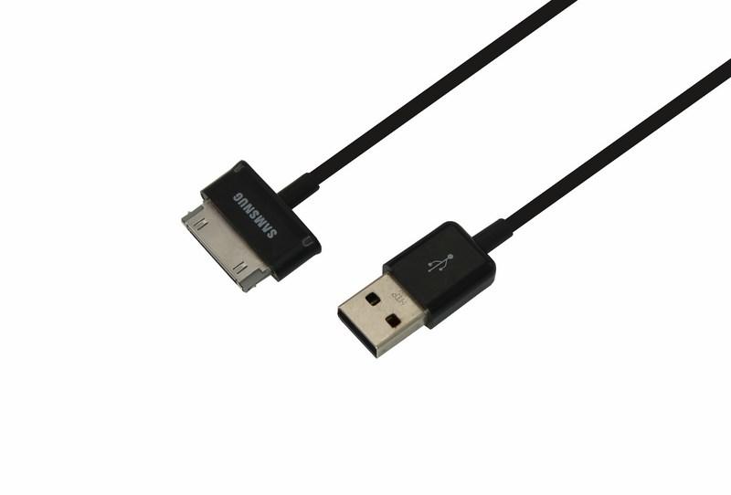 USB кабель для Samsung Galaxy tab шнур 1 м черный