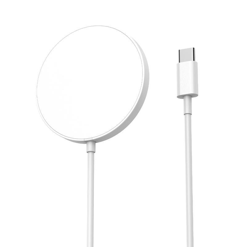 Беспроводное зарядное устройство Fast charge, Qi 15Вт, сере…