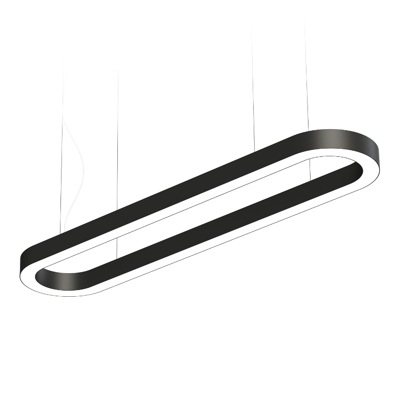 Светильник светодиодный OVAL FLD/P (1500x250x60) 840 WH