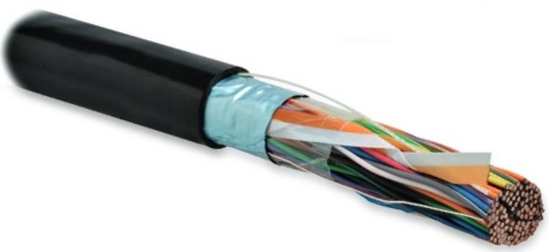 Кабель витая пара FUTP10-C3-S24-OUT-PE-BK (FTP10-C3-SOLID-OUTDOOR)экF/UTP,к3,10п(24AWG),од(solid),э.ф,вн.,PE,-40°C-+60°C,чер.