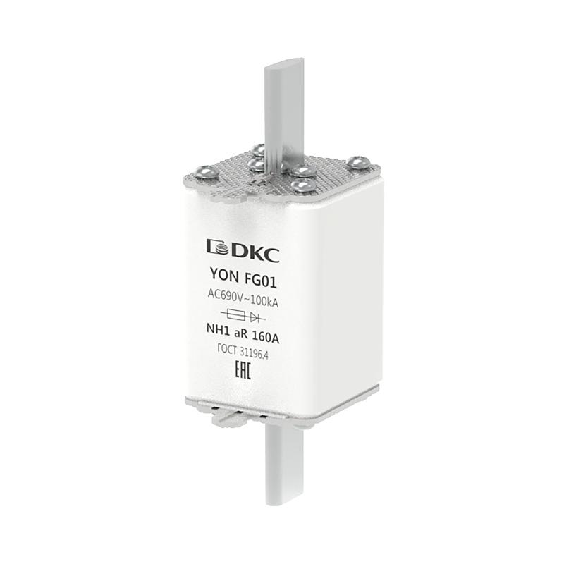 Предохранитель YON ножевого типа FG1 160А 690V характеристика aR