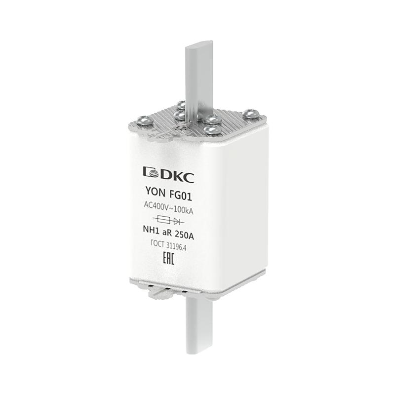 Предохранитель YON ножевого типа FG1 250А 400V характеристика aR
