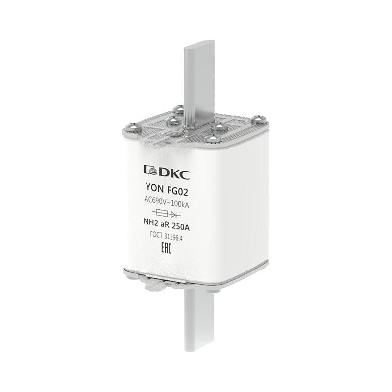 Предохранитель YON ножевого типа FG2 250А 690V характеристика aR
