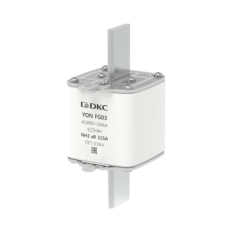Предохранитель YON ножевого типа FG3 315А 690V характеристика aR