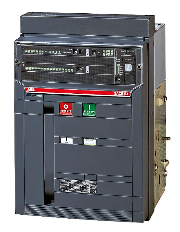Выключатель автоматический выкатной E1B 1250 PR121/P-LSI In=1250A 3p W MP