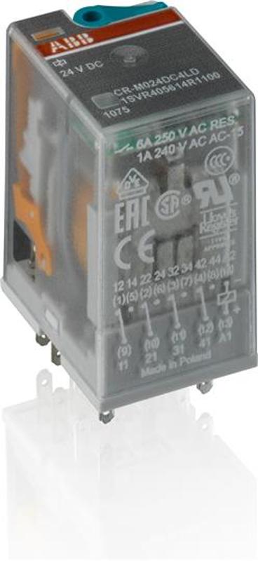 Реле CR-M230AC4L 230B AC 4ПК (6A)