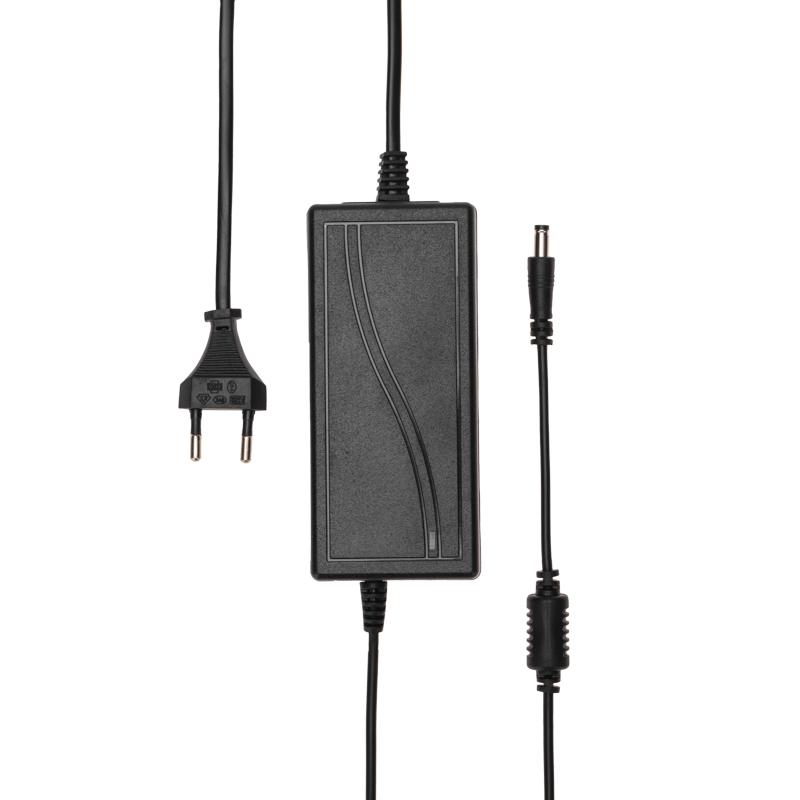 Источник питания 110-220V AC/12V DC, 4,5А, 50W с DC разъемом подключения 5.5*2.1, без влагозащиты (IP23)