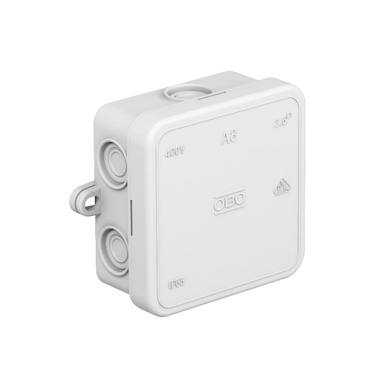 Коробка распределительная A8, 75x75x36 мм (A 8) IP55