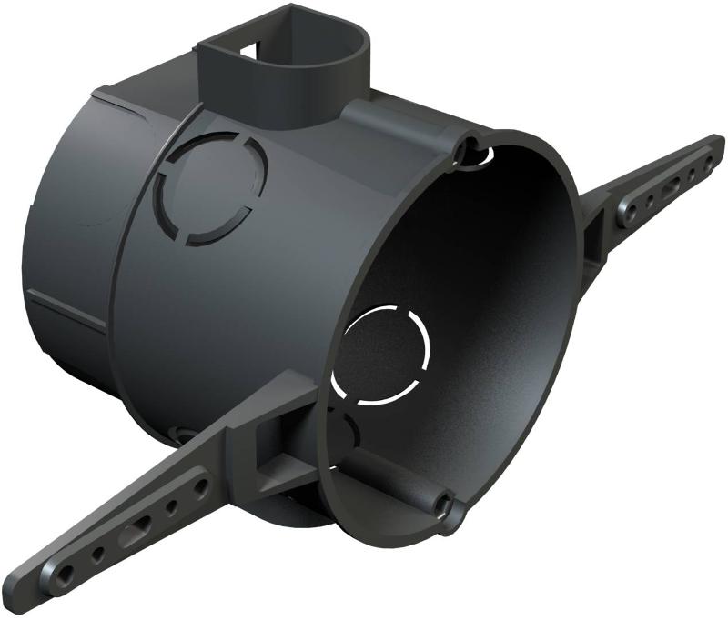 Коробка установочная с фиксаторами D60 мм / H60 мм (UG 60 VD NL)