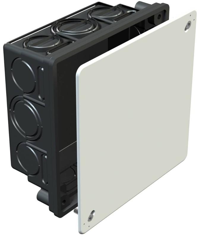 Коробка распределительная для скрытого монтажа 100x100x45 мм (UV 100 K)