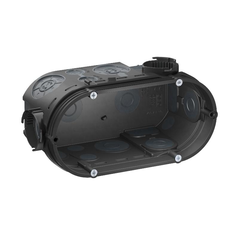 Коробка монтажная двойная UG 66-DV-L Ø60мм H66мм для скрытого монтажа герметичная
