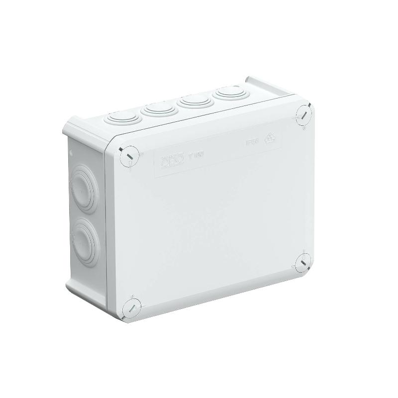 Коробка распределительная T160, влагозащищенная, IP 66, 190x150x77 мм (T 160)
