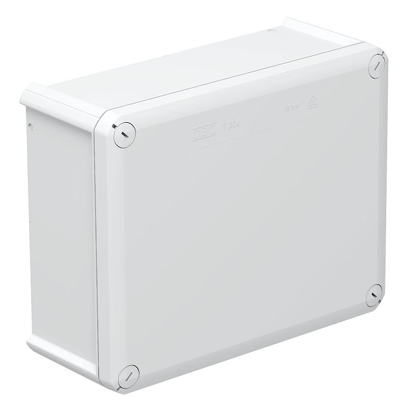 Коробка распределительная T250, 240x190x95 мм, сплошная стенка (T 250 OE)