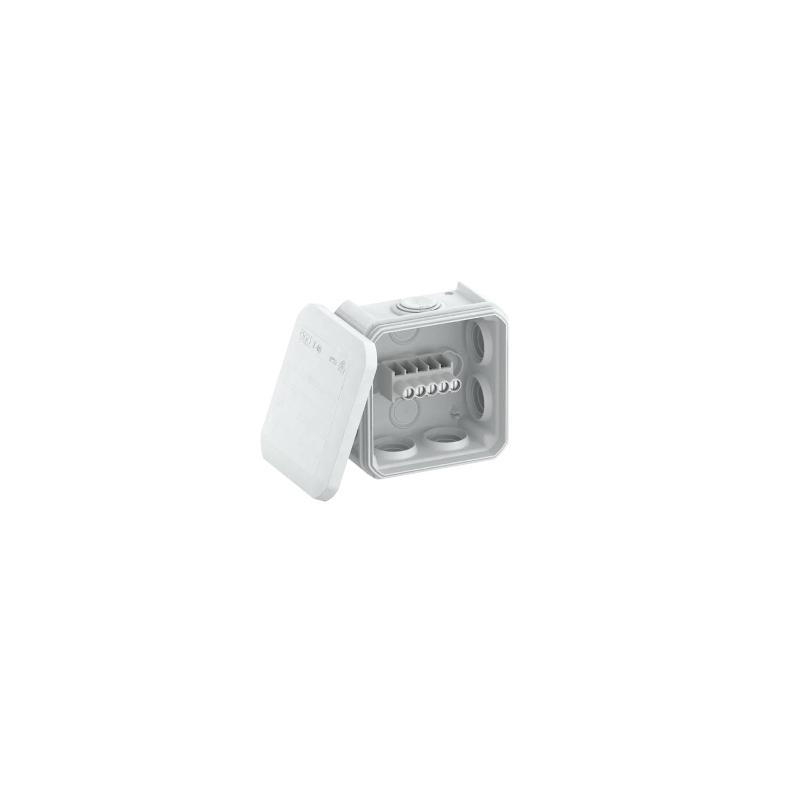 Коробка распределительная T40, 90x90x52 мм, IP55, с клеммой (T 40 KL)