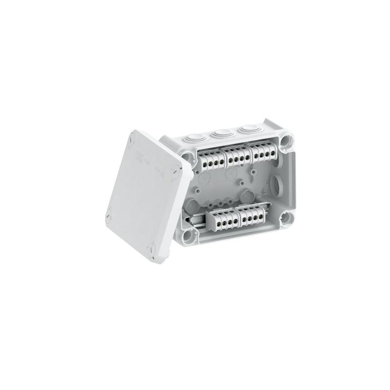 Коробка распределительная T100, 150x116x67 мм, IP66, с клеммой (T 100 KL)
