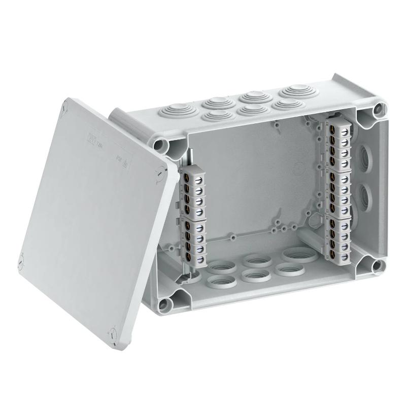 Коробка распределительная T350, 285x201x120 мм, IP66, с клеммой (T 350 KL)