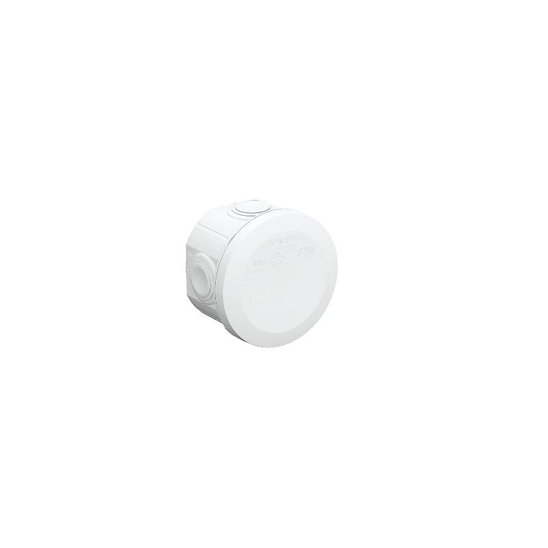 Коробка распределительная T25, D80x51 мм, IP65, белая (T 25 RW)