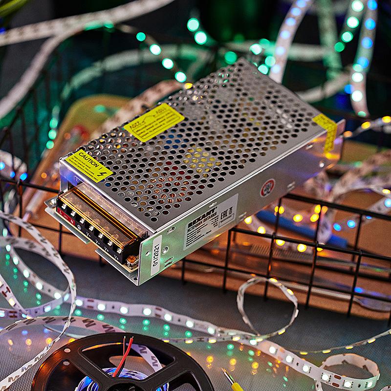Источник питания 220V AC/24V DC, 6,25A, 150W с разъёмами под винт, без влагозащиты (IP23)