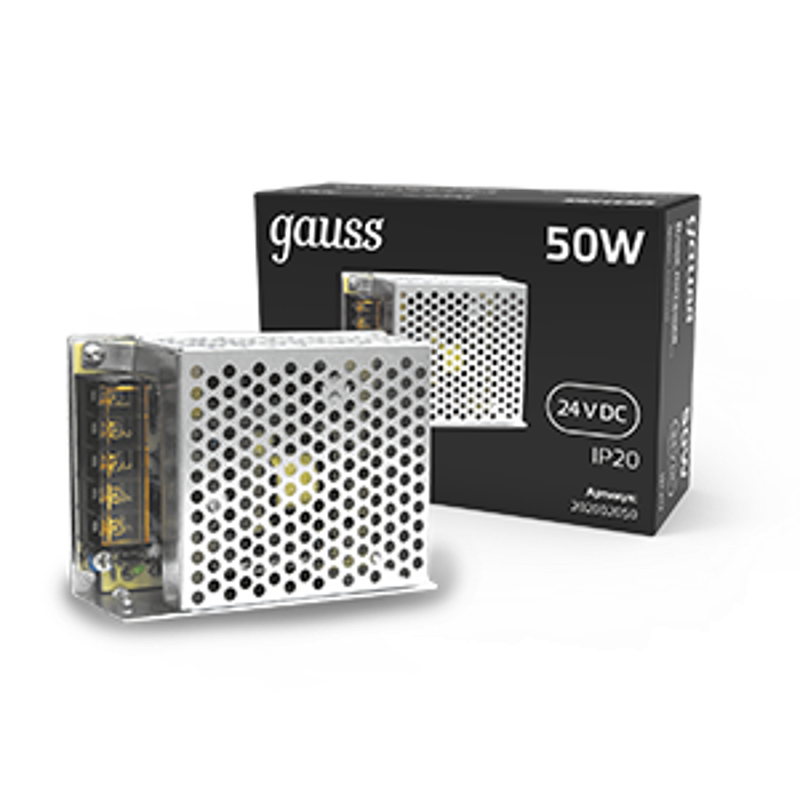 Блок питания 50W 24V IP20 1/120