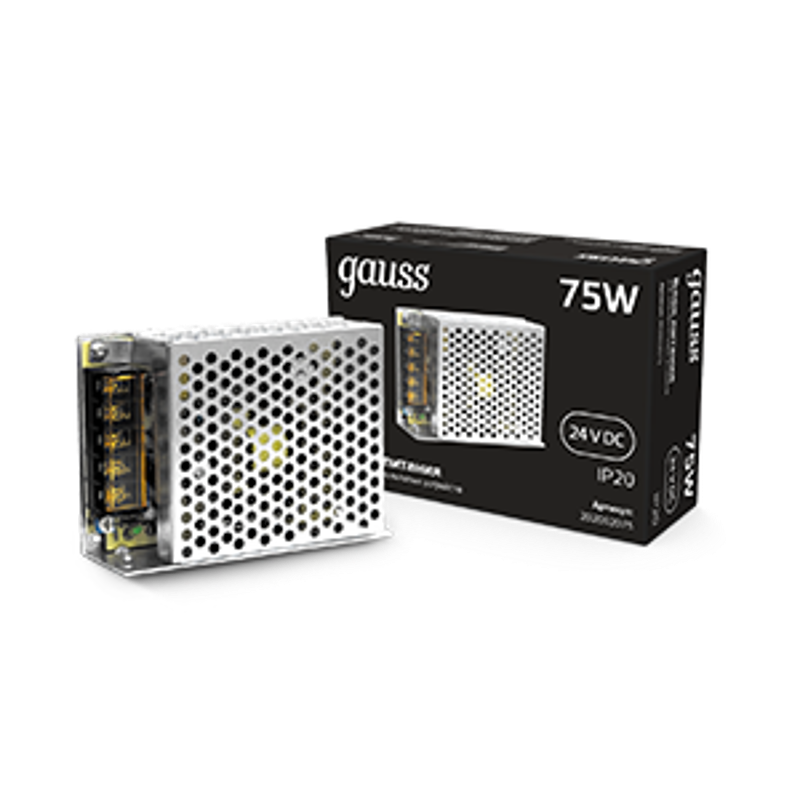 Блок питания 75W 24V IP20 1/120