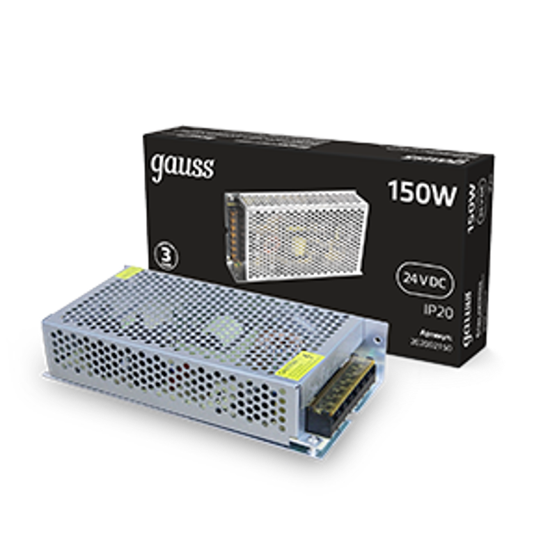 Блок питания 150W 24V IP20 1/50