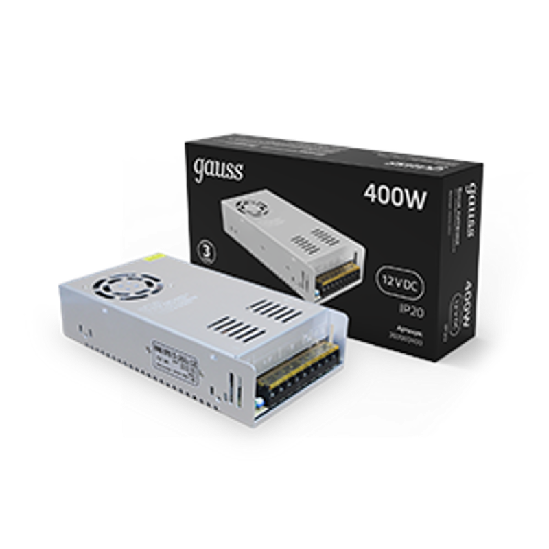 Блок питания для светодиодной ленты LED STRIP PS 400W 12V IP20