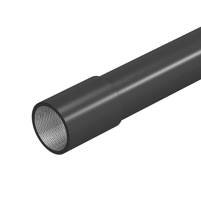 Труба с резьбой, черное покрытие M25, 3000mm (SM25W SW)