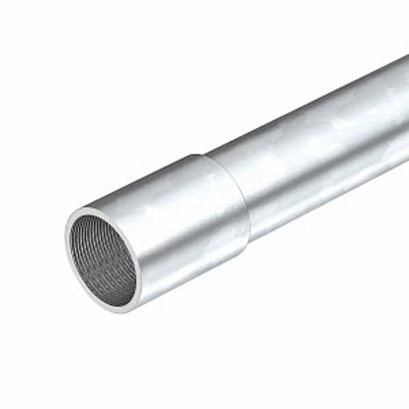 Труба с резьбой, гальваническое цинкование M20x1,5,3000 (SM20W G)